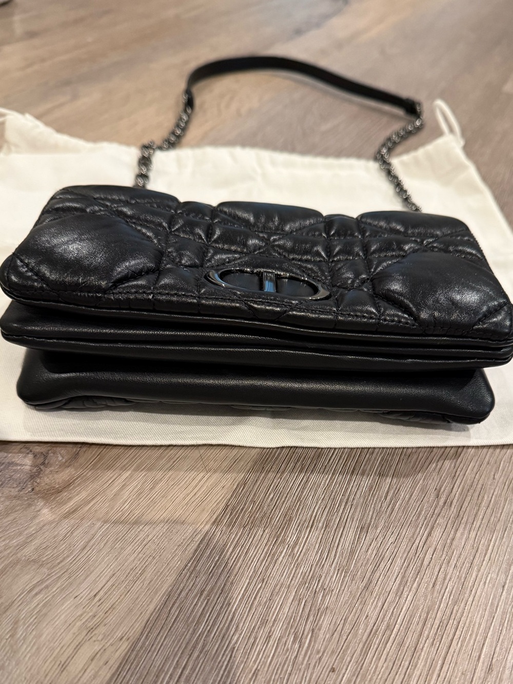 Christian Dior Macrocannage leather bag - Picture 4 of 5